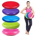 33cm Yoga Balance Ball Gym Inflatable Stability Wobble Training Balanced Cushion Fitness Massage Pad Mat Disc Cushion