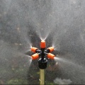 New Garden Sprinklers Automatic Watering Grass Lawn 360 Degree Circle Rotating Water Sprinkler 5 Nozzles Garden Pipe Hose