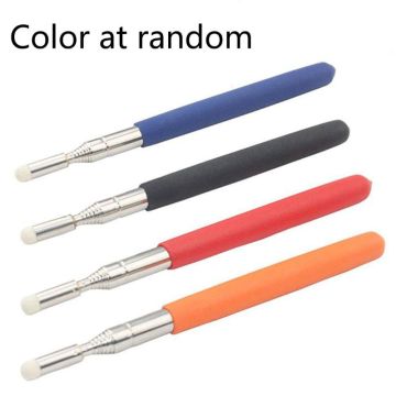 Professional Touch Whiteboard Pen High Quality Felt Head 1 Meter Stainless Steel Telescopic Teacher Pointer Random color O26 19