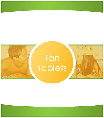 Fast Tan Tanning Sun Bed Tablets Speeds Up The Tanning Process Natural & Safe 30 pcs/bottle