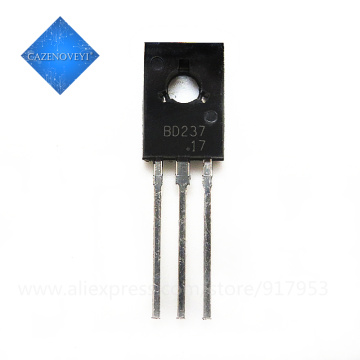 10pcs/lot BD237 TO-126 NPN 2A 100V transistor In Stock