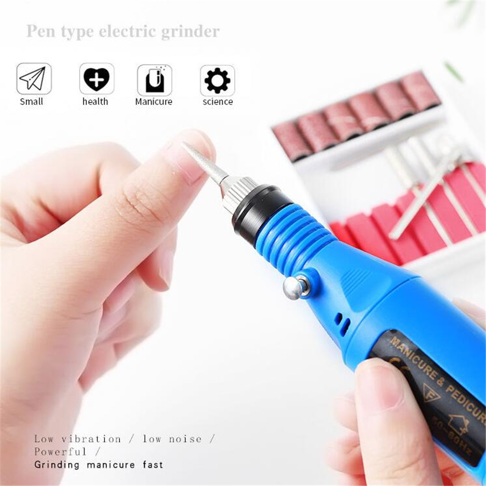 Professional Electric Nail Drill Machine Manicure Machine Pedicure Drill Set Nail File Grinder Polisher Nail Art Equipment Tools