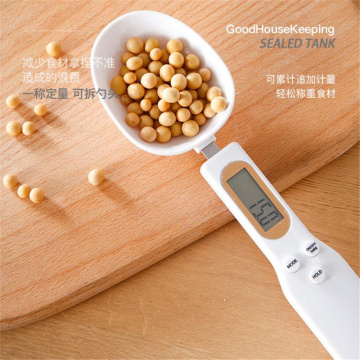 Electronic Spoon Scale Kitchen Food Scale 500g/0.1g Weighing Ingredient Scale Measuring Spoon Scale Gram Scale LCD Display