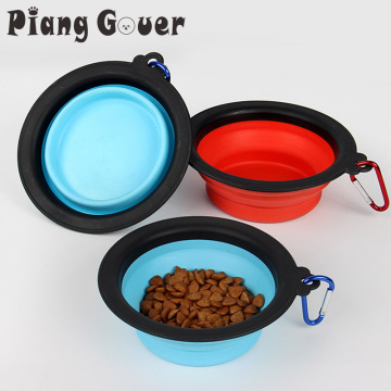 Portable Small Folding Bowl Pet Bowl Feeder Food Dog Bowl Outdoor Cat Fold Bowls