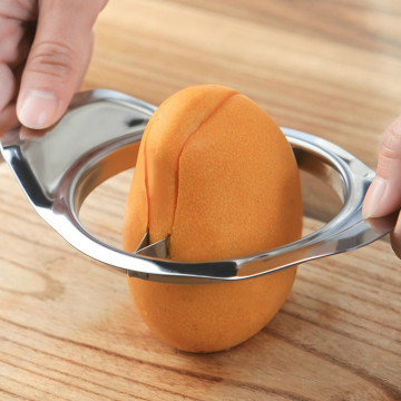 Mango Cutter Kitchen Gadgets Stainless Fruit Core Seed Remover Chopper Mango Cutter Pitter Kitchen Tool Kitchen Accessories