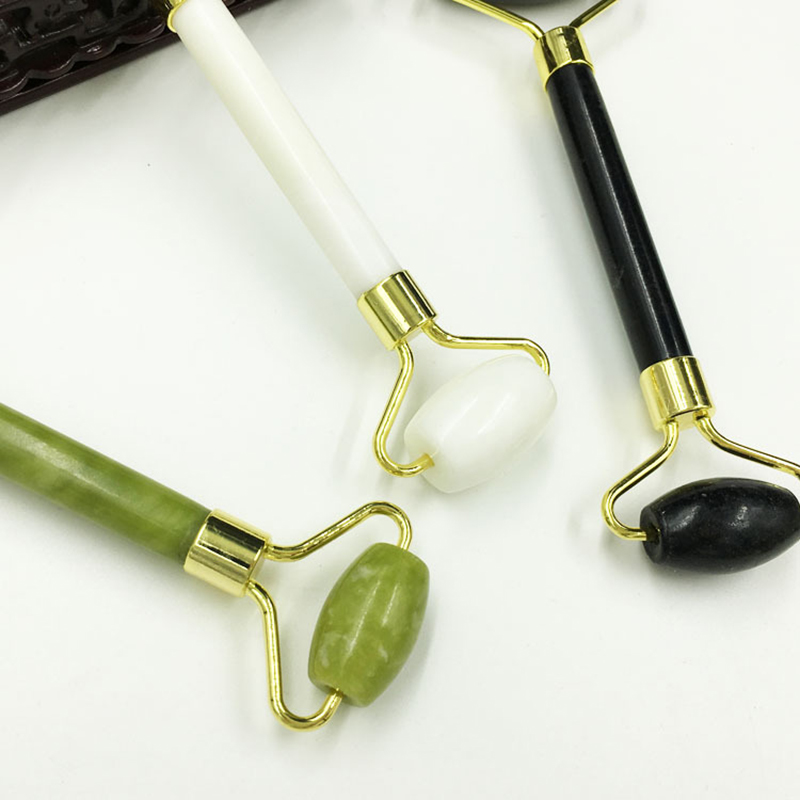 Massager For Face Jade Roller Facial Skin Care Tools Neck Thin Lift Natural Gouache Scraper Body Back Slimming Massagers Roller