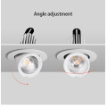 Dimmable Spotlight led Embedded Background wall Clothing Store Hole Hallway light Elephant Trunk lamp Downlight 7W 12W 18W 24W