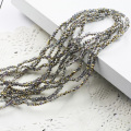 STENYA Tiny 2mm Crystal Czech Beads Rondelle Loose Bead Bow Knot Bangle Jewelry Findings Earring Necklace Accessories Wholesale