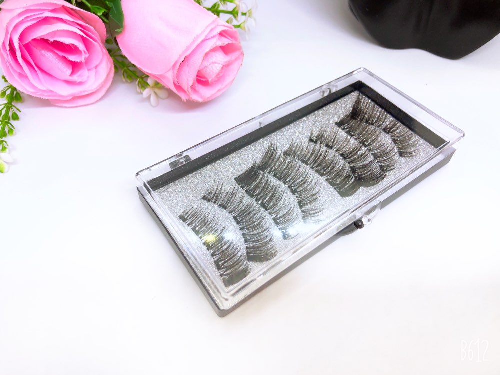 New MBA 5 Magnetic Eyelashes Curler Set Long 3D Mink Magnetic lashes Wear faux cils magnetique Natural Thick False Eyelashes