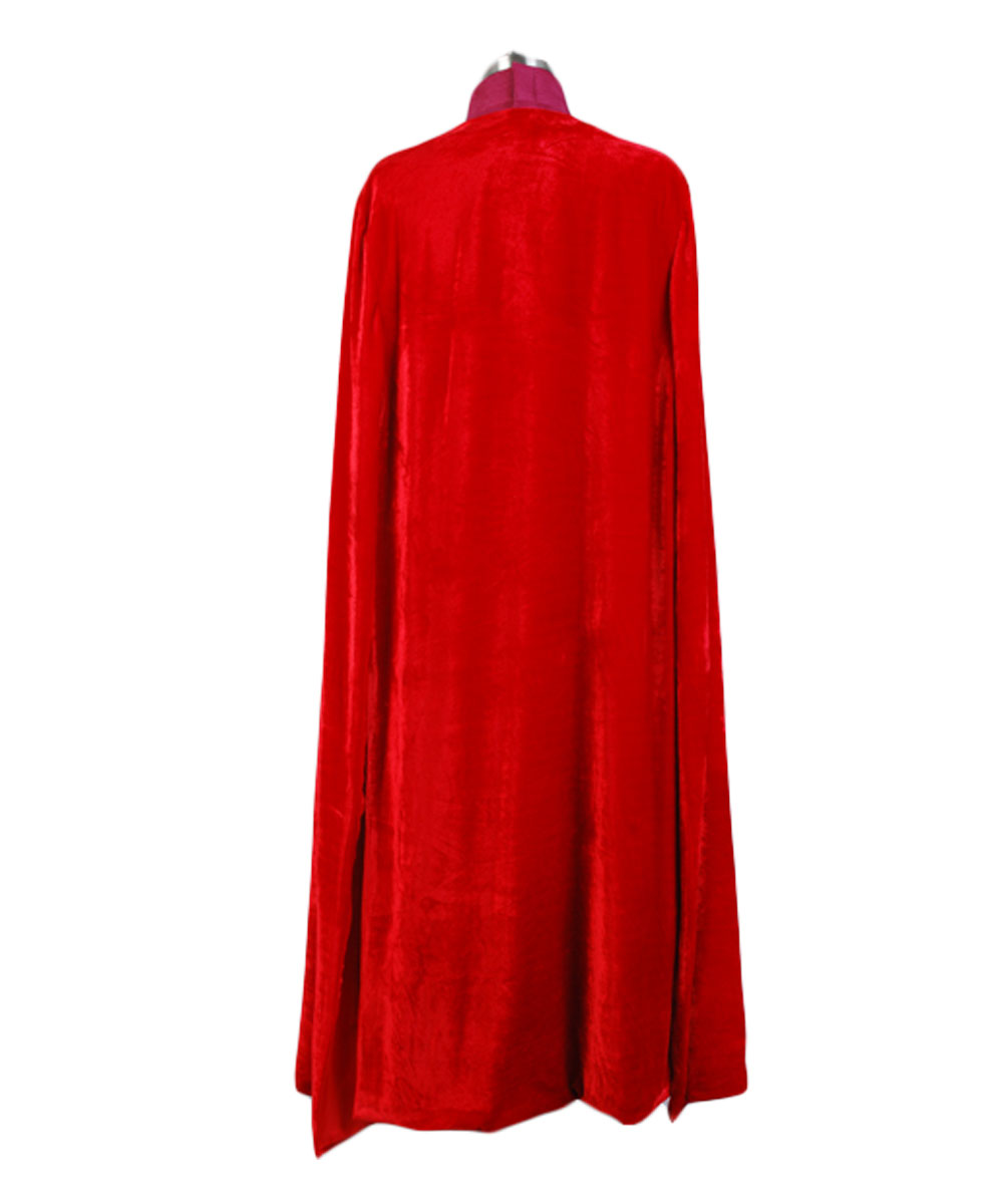 Hot Star Cosplay Wars Cosplay Red Royal Guard Uniform Outfit Long Cape Halloween Carnival Cosplay Costume