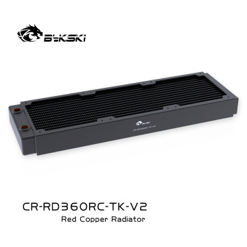 Bykski CR-RD360RC-Tk-V2 360mm High Performance Double Row Copper Radiator Heat Exchanger