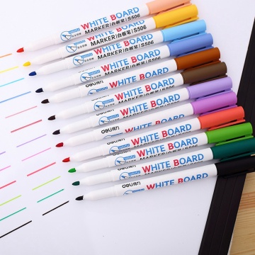 8/12 Pcs Waterproof Whiteboard Sets Erasable Sharpie Markers Pen 8/12pcs Colorful Kids White Board Graffiti Painting Drawing Pen