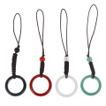 Artificial Agate Finger Ring Hand Rope Pendants Keychain Mobile Phone Strap Anti Drop Fall Protector