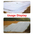 6 Size Pond Liner Underlay Impermeable Waterproof Geomembrane Protection Reinforced HDPE Pool Pond Liners Landscaping White