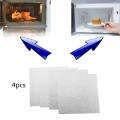 4pcs High Quality Universal Mica Plate Sheets Thick Microwave Oven Replacement Parts for Midea 13*13CM