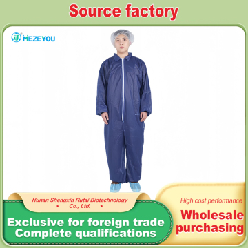 Disposable Dustproof Protective Coverall for Protection