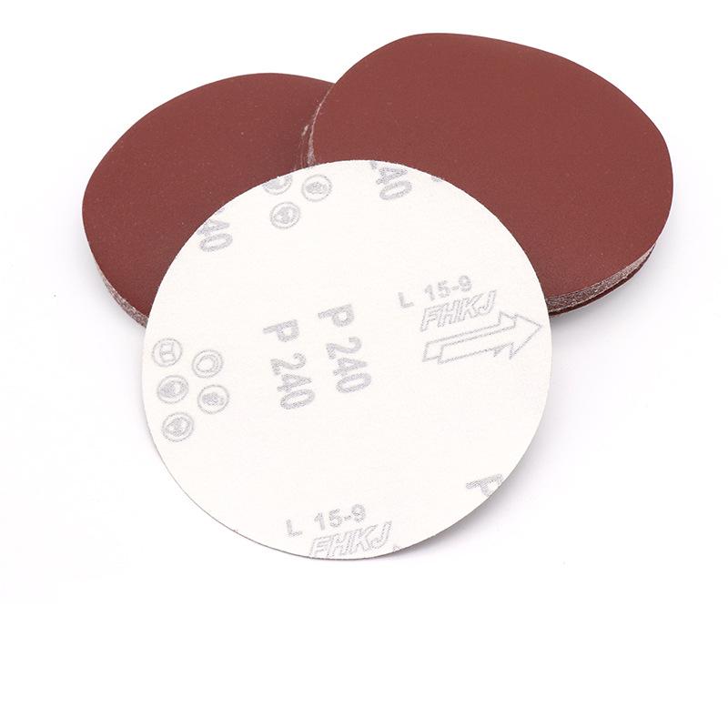 10pcs 6 Inch 150mm Grit 40-2000 Sanding Paper Discs Hook Loop Sandpaper Round Disk Sand Sheet