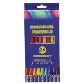 24 Color High Quality Oil Pastels With Color Box