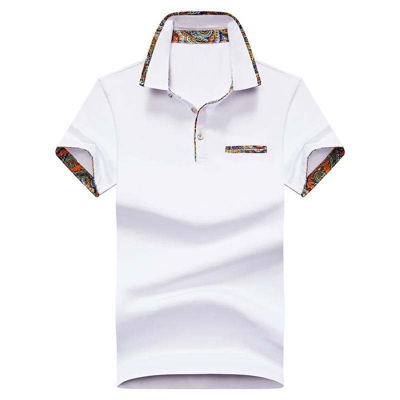 Men's Polo Shirt Short Sleeve Cotton 2020 Summer Slim Fit Fashion Cool Tops Male Shirts Collar Casual Husband Golf Polo Shirts
