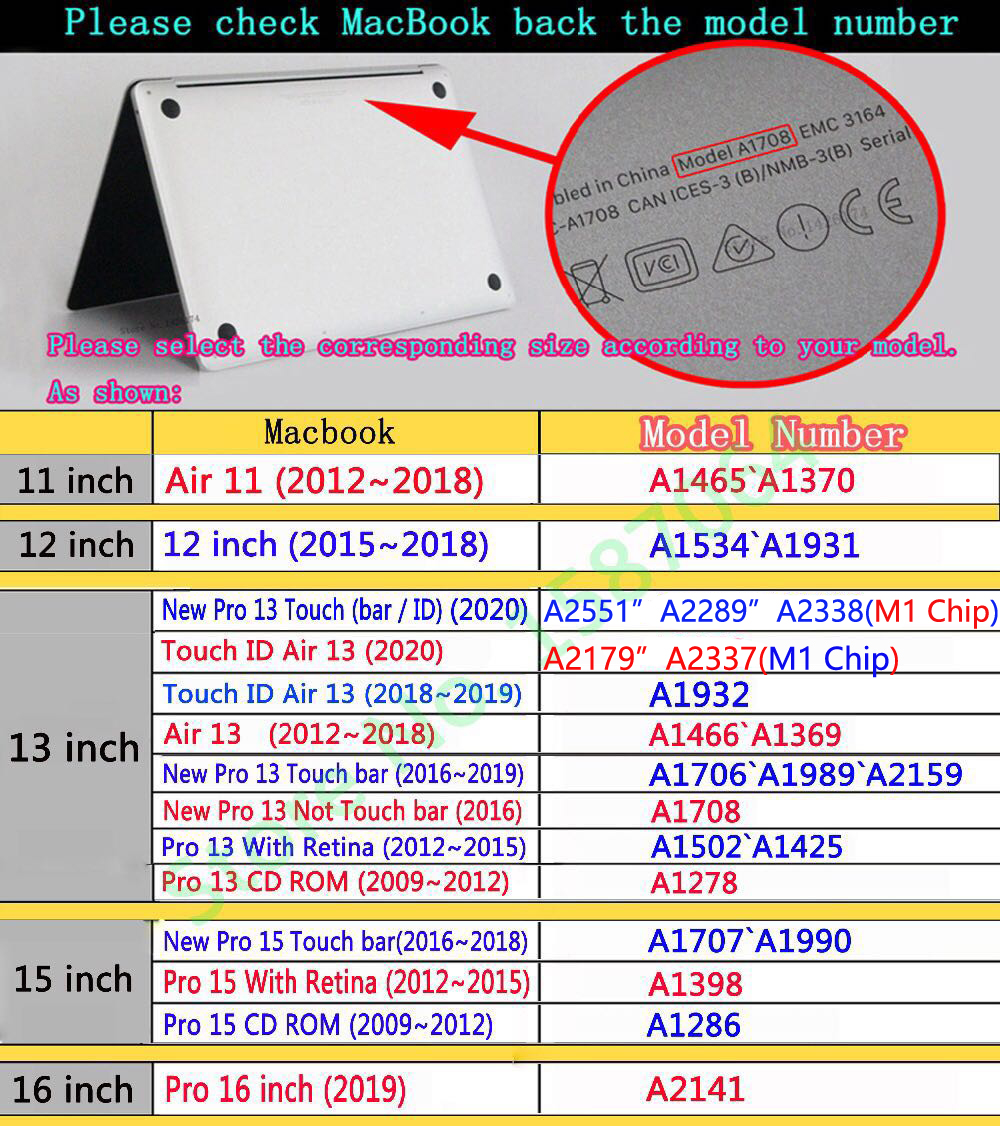 New Matte Case For Apple Macbook Air Pro Retina 11 12 13 15 16 inch ,For Macbook 2020 pro 13 Air 13 M1 Chip A2338 A2289 A2179