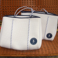 Customized neoprene beach shoulder bag for ladies