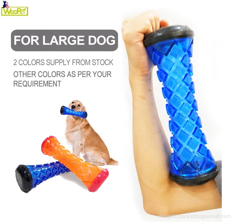 Interactive Throw Squeaky Chew Bones Toys for Large Aggressive Chewers
