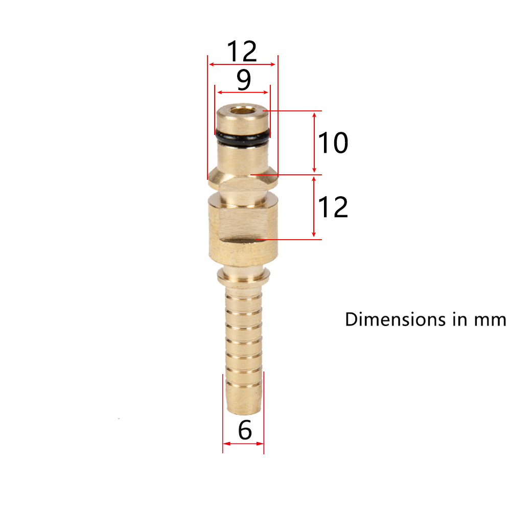 High Pressure Washer Hose Fitting Car Wash Water Cleaning Hose Pipe Fitting Connector Adapter for Karcher K Pressure Washer Hose