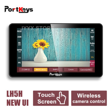 Portkeys LH5H New UI 5.2 inch Monitor Touch Screen 3D LUT Remote Camera control monitor for BMPCC E2 Sony Panasonic Tilta-N