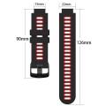 10 Style Silicone Steel Buckle Straps Accessories Suitable Bracelet 22MM Strap For Garmin Forerunner 735xt 220 230 235 620 630