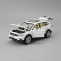 Diecast Toy Model/1:32 Scale/Volkswagen Tiguan L Car/Pull Back/Sound & Light/Doors Openable/Educational Collection/Gift