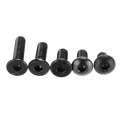 SULEVE New 50Pcs M3 4mm/6mm/8mm/10mm/12mm Carbon Steel Hex Socket Flat Head Countersunk Screw Black Grade 12.9 M3CH11