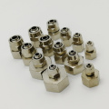 Free shipping 10Pcs BSPT KL-PCF6-01,KL-PCF6-02,KL-PCF8-01,KL-PCF10-01F,KL-PCF12-01 Twist Pneumatic fittings