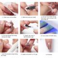 1Roll Nail Care Fiberglass Silk Nails Wrap Stickers Nail White Fiberglass Reinforce Strong Protector Nail Art Care Accessory