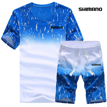 Shimano Fishing Suits Men Fishing T Shirt Summer Shorts Pants Fishing Clothing Outdoor Sportswear Clothes Fishing Wear Men