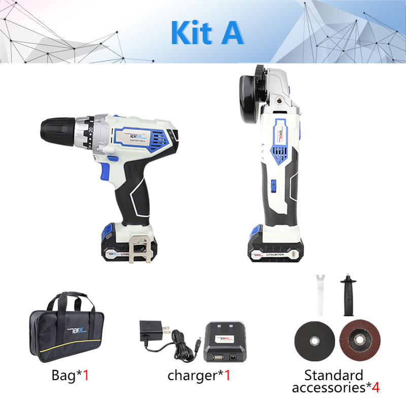 NEWONE and KEINSO Electric Wrench Battery 12V 2000mAh Fast Charging Li-ion Battery for 12V Angle Grinder