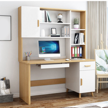 Laptop Stand For Bed Desk Bookcase Combination Computer Desktop Desk Home Student Bookcase Escritorios De Habitación