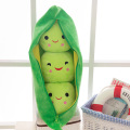 Creative Cute Pea Pod Plush Toy Doll Baby Pillow Doll Furnishings Creative Give Children A Birthday Present Home Decortion M024