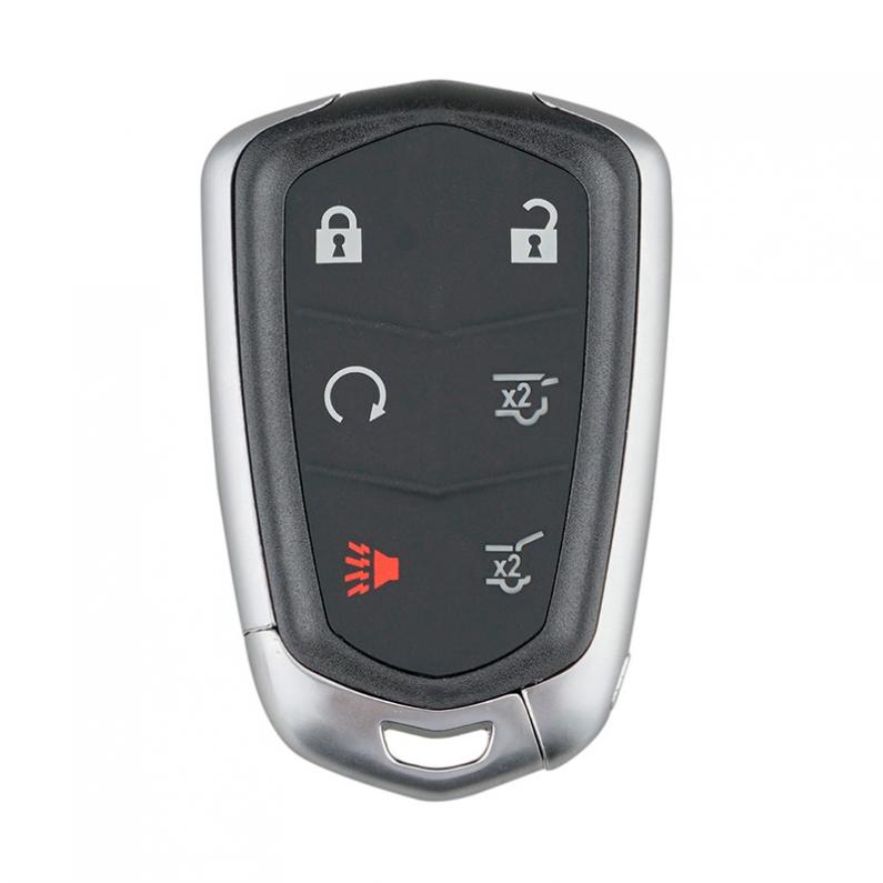 6 Buttons Smart Car Remote Key Shell Fit for 2015 - 2018 Cadillac Escalade / ESV