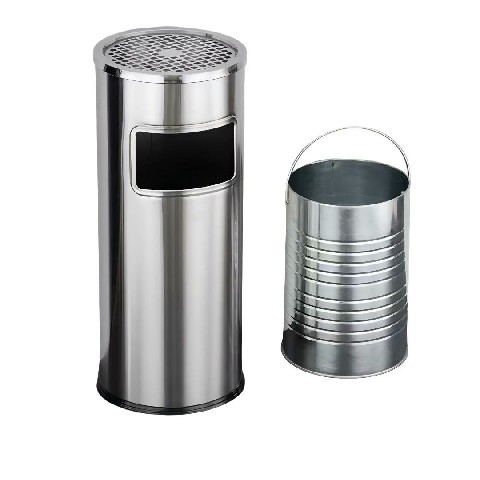 Durable Outdoor Garbage Can with Lid