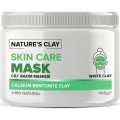 Nature's Clay Skin Care Mask Natural Whıte Clay Bentonite Detox Peeling 400 gr