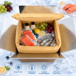 Premium Thermal Insulated Wool Liner for Cold Packaging