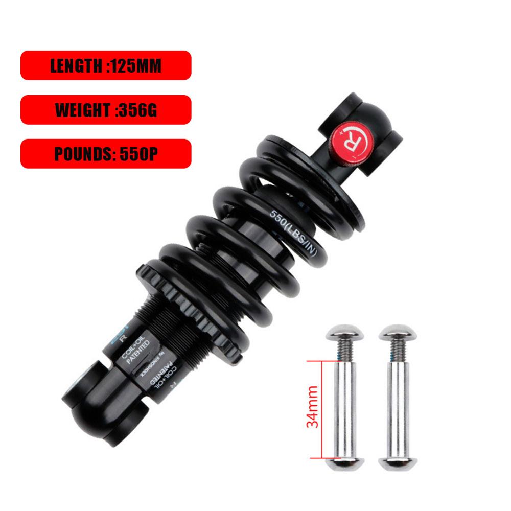 MTB 190MM Mountain Bike Alloy Air Rear Shock Absorber Adjustable Damping For Cycling Travel Downhill EXA 291R