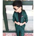 Formal Kids Party Wear 2Pc Boys Formal Suit for Wedding 2020 Toddler Boy Blazer Suit dress Student School Ceremony Costumes