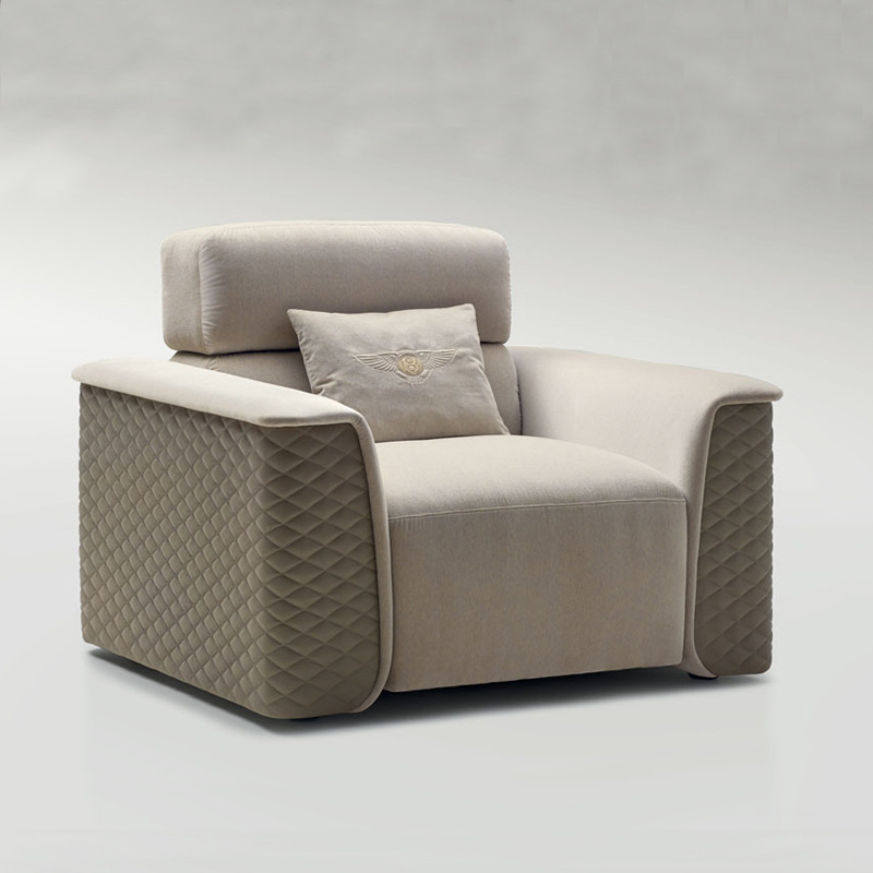 Factory direct fabric sofa postmodern light luxury sofa combination designer high-end hotel villa living room furniture