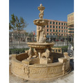 Large Size Yellow Lion Water Fountain