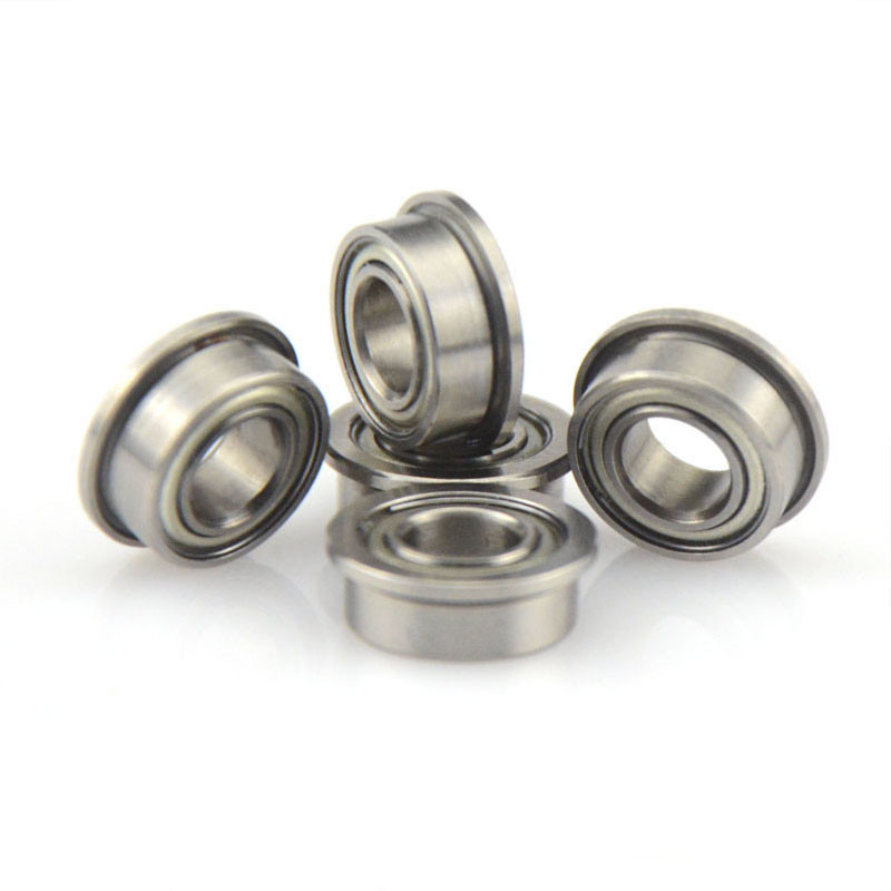 100pcs miniature flanged bearing MF126ZZ 6*12*4 mm LF-1260ZZ flange deep groove ball bearings 6mmx12mmx4mm