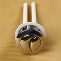 1X WC Toilet Cistern Replacement Plastic Water Tank Push Button Dual Flush DIY Repair Tool With 2 Rods for 38mm Hole
