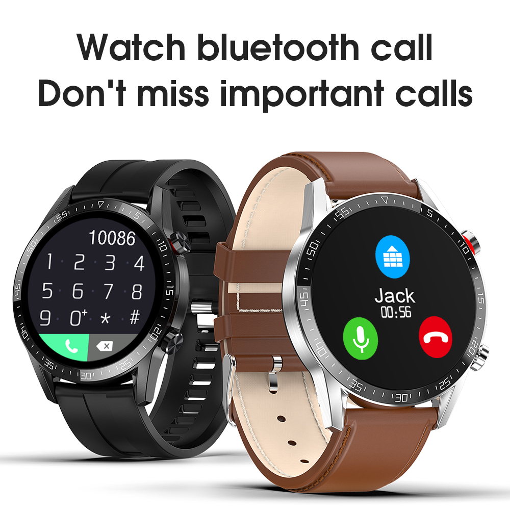 Bluetooth Smart Watch Measurement Sport Phone Call Touch Screen Waterproof Bluetooth Wristwatch For Android Phones
