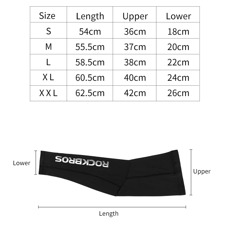 ROCKBROS Anti UV400 Cycling Leg Warmers Compression Knee Pad Protector Leg Sleeves Outdoor Sports Safety Soccer Running Leggings