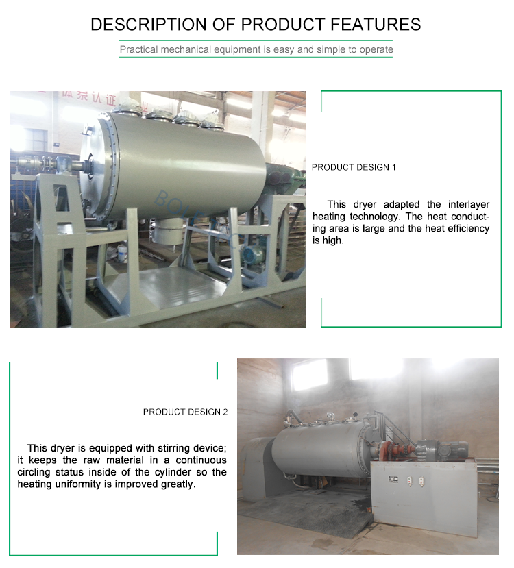 Vacuum Rake Dryer